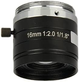 Extra Széles Látószögű 5MP 4 6 8 12 16 25 35 50 75 mm-es F2.0 1/1.8 Fixed Focus C-Mount FA Lencse - (Szín: EFL 8 MM)