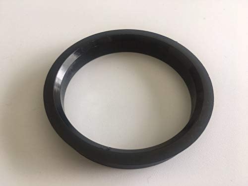 NB-AERO (Pack 4) Polycarbon Hub Központú Gyűrűk 67mm OD, hogy 57.1 mm ID | Hubcentric Középső Gyűrű Illik 57.1 mm Jármű Hub
