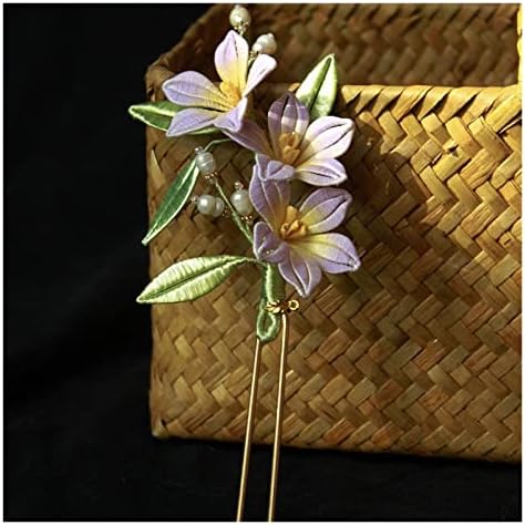 YCZDG Virág Csomagolva Pillangó Orchidea Hajtű Aranyos Kis Friss Rojtos Hajtű (Szín : B, Méret : 10 * 7CM)