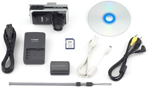 Canon Powershot S80 8 MEGAPIXELES Digitális Fényképezőgép 3.6 x Széles Látószögű Optikai Zoom