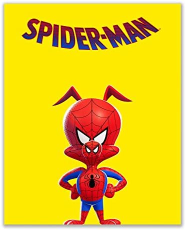 BigWigPrints Pókember a Spiderverse Film Ujjlenyomat - Készlet 6 (8 Cm x 10 cm) Fotók, fényes