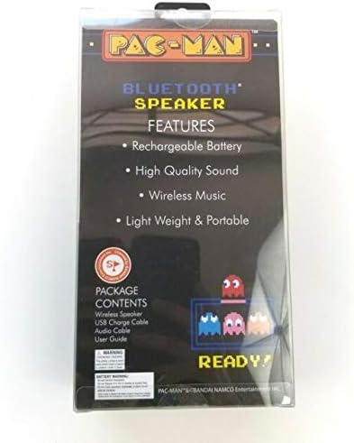 Retro Pacman SP2-17718 Arcade Bluetooth Hangszóró Könnyű, Hordozható, Bluetooth Hangszóró Újratölthető, világít a Szuper