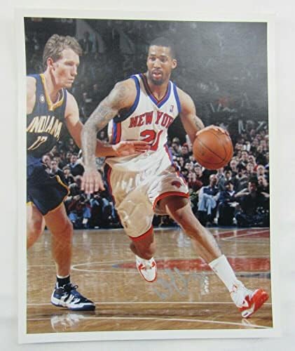 Wilson Chandler Aláírt Automatikus Aláírást 8x10-es Fénykép én Aláírt NBA-Fotók