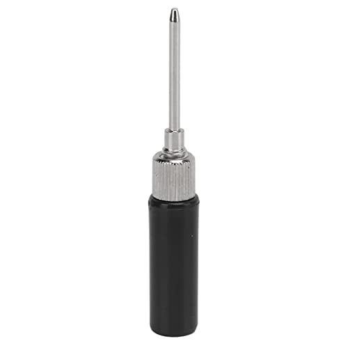 Teszt Vissza Szonda Pin, 10db 2mm roncsolásmentes Kompakt, Nagy Szilárdságú Erős Szigetelés Piercing Tű Multiméter Feszültség Kimutatása(Fekete)