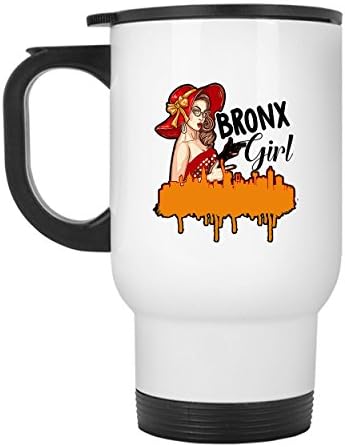 Bronx Lány Utazási Bögre, Kávés Bögre (Fehér Bögre)