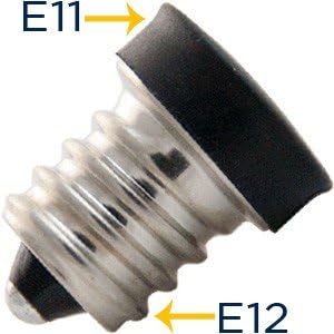 E12, hogy E11, Gyertyatartót E12 Aljzat Mini Gyertyatartó E11 Bázis Adapter Átalakító (Csomag 1)