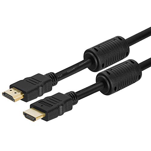 Cmple - 30AWG Nagy Sebességű HDMI-Kábel 3FT HDMI 2.0 Kész 3D-s Ethernet/ARC, Aranyozott Csatlakozók - 3 Méter
