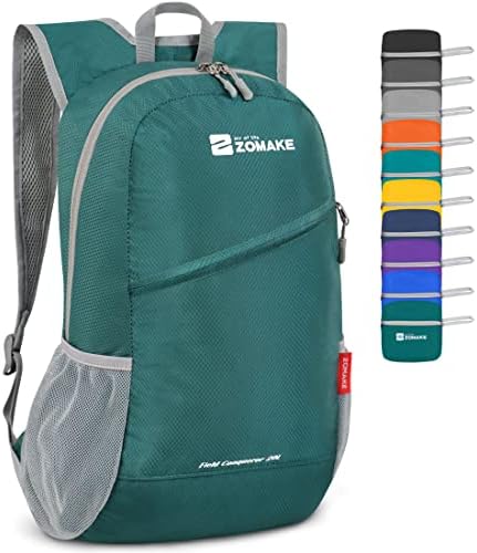 ZOMAKE 20L Pakolható Hátizsák:Könnyű Túrázás Hátizsákok - Összecsukható Vízálló hátizsák, Travel Nap Csomag Turisztika