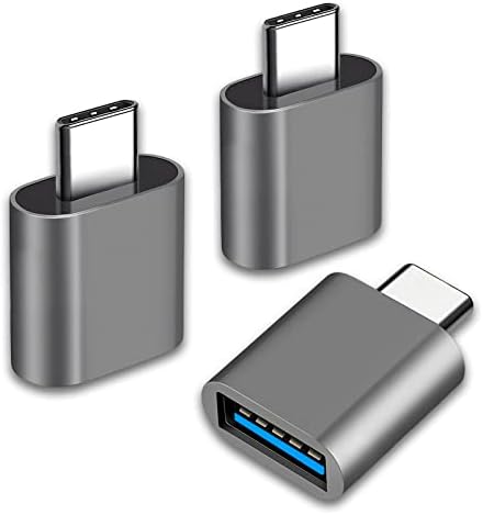 USB-C-USB Adapter, Típus C Thunderbolt 4 OTG Átalakító,USB C a Férfi-USB 3.0 Női Adapter(3 Csomag) Apple MacBook Pro,Mac Book,iPad,Samsung
