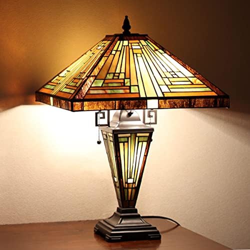 Capulina Küldetés Antik Stílusú Tiffany Lámpa Sorozat asztali Lámpa állólámpa Dekoráció Nappali, Hálószoba Tanulmány Szoba