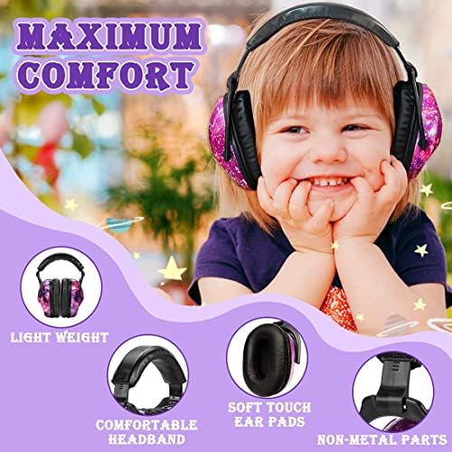 ZOHAN a Gyerekek Fül Védelme 3 Csomag, hallásvédő Biztonsági Fül Interneten a Gyerekek Érzékszervi Problémák, Állítható zajcsökkentés
