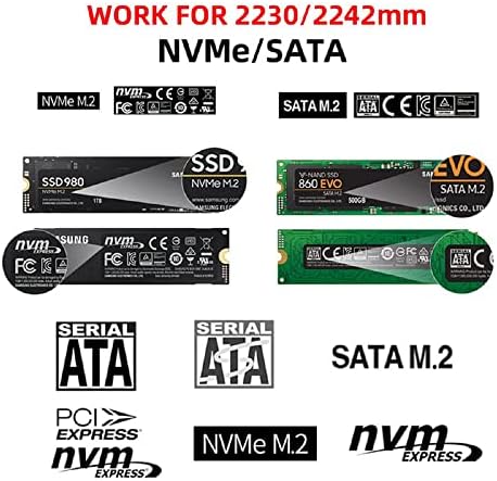 xiwai RTL9210B Chipset SATA SSD Külső PCBA Esetben Adapter USB 3.0 2230 2242 NVME M-Key M. 2 NGFF