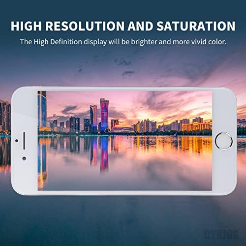 iPhone 6-OS Képernyő Cseréje Fehér 4.7 hüvelykes a Home Gombot, 3D-s Touch Digitalizáló LCD Kijelző Teljes Összeállítás Fix Készlet,