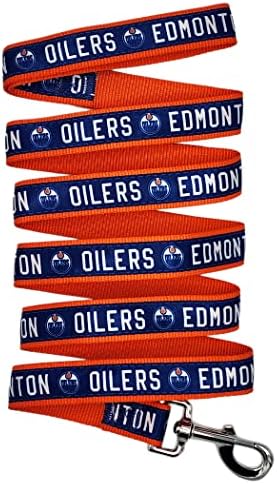NHL PET Póráz Edmonton Oilers Kutya Póráz, Közepes Jégkorong Csapat Pórázt, a Kutya, Macska. Egy Fényes & Színes Macska Póráz & Kutyát