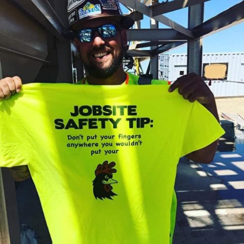Nem Egy Richard - Hi Vis Biztonsági Sárga/Zöld Vicces Építése T-Shirt Hi-Vis, Hi Viz Póló