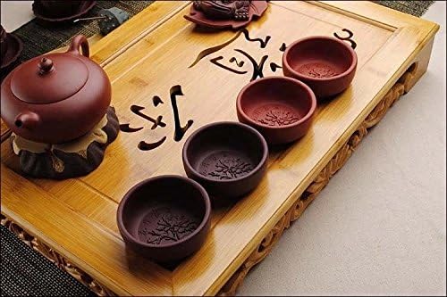 2db Kínai Yixing Zisha Tiszta Agyag kung fu-ja Tea Csésze 60cc Bazsarózsa Zinit & Qingshuini Gazdag, Megbecsült
