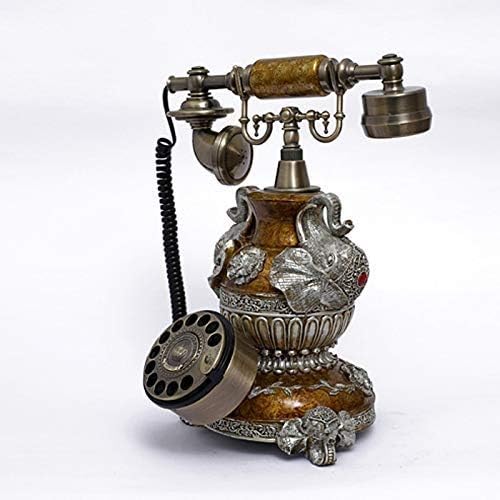 XJJZS Design, Antik Telefon - Tárcsás Telefon - Vezetékes Retro Telefon - Vintage Dekoratív Telefonok