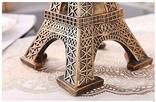 LIUSHI Kreatív Eiffel-Torony Párizsban Bookend Asztali Dekoráció,Hideg Öntött Bronz Szobrok Ajándék Gyerekeknek Tanuló Iskolai