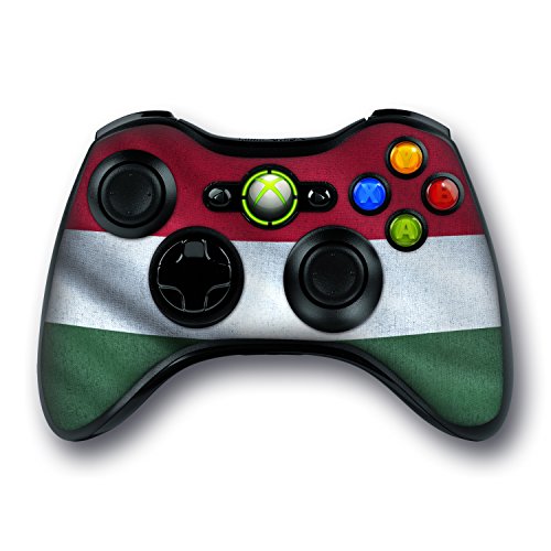Microsoft Xbox 360 Slim Design Bőr zászló Magyarország Matrica Xbox 360 Slim