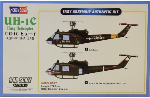 Hobbi Főnök Könnyű Összeszerelés UH-1C Huey Repülőgép Modell-Készlet