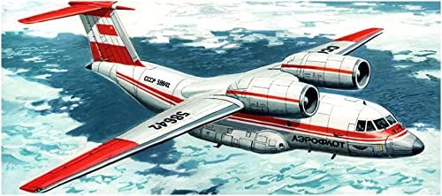 Egy Modell AM1421 Antonov An-74 Polar Transzfer Műanyag Modell
