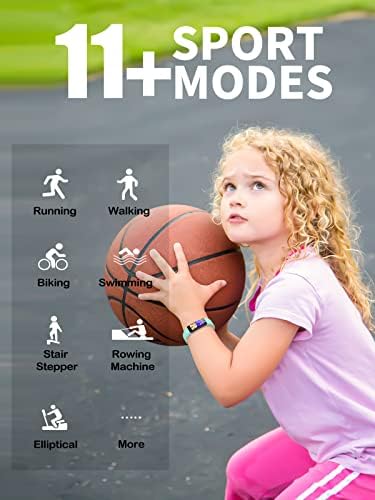 DIGEEHOT Gyerekek Fitness Tracker Figyelni, Fiúk Lányok Életkor 5-16, Vízálló Fitness Órát Aludni Követés, kalóriaszámláló, 11 Sport Mód