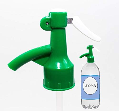 Sodafall Fizz Saver Szódás üveg adagoló szódavíz/ásványvíz, üdítő (zöld/fehér)