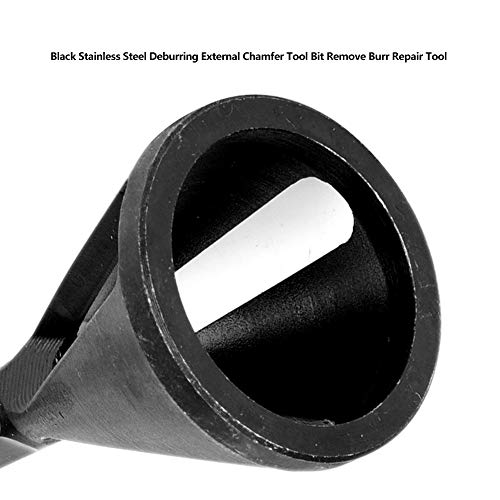 Chamfering Eszköz, Sorjázó Külső Letörés Eszköz Fekete Rozsdamentes Acél Sorjázó Külső Letörés Eszköz Kicsit Távolítsa El