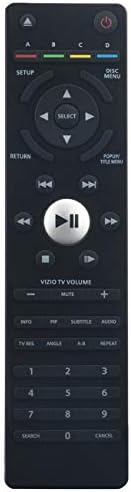 VR7A Helyettesítő Távirányító alkalmas a Vizio Blu-ray DVD Lejátszó VBR120 VBR231 VBR220 VBR333 VBR334 VBR200W VBR210 VBR100 VBR110