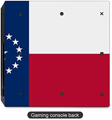 GTYUI Zászló Texas Bőr számára PS4 Adatkezelő-az Egész Test, MŰANYAG Matrica, Matrica Fedél Bőr PS4 Vezérlő-Gyönyörű Matt Textúrájú,
