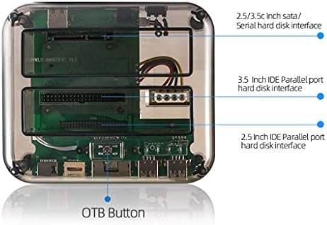 HGVVNM USB 3.0 Mind 1 Hdd Dokkoló Állomás-Olvasó Nyílás IDE/SATA, Dual Multi Funkciós Merevlemez Burkolat Dokkolóegység