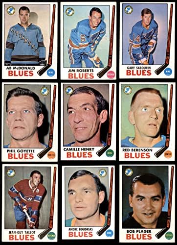 1969-70 Topps St. Louis Blues Csapat készen áll a St. Louis Blues (Set) VG+ Blues