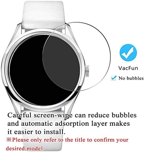 Synvy [3 Csomag] Edzett Üveg kijelző Védő fólia, Kompatibilis SEIKO SSB357P1 9H Film Smartwatch Intelligens Karóra Védelmezők