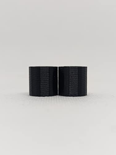 2 db-os Csomag Csere Cricut Készítő, Gumi Hengerrel/Kerék | 3D-Nyomtatott | Fekete