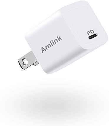 USB-C Töltő, 20W, AMLINK USB-C Fali Töltő C-Típusú Töltő Blokk PD Gyorsan Töltő Adapter Csatlakozóját a 14/Plus/Pro/Pro Max