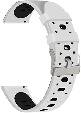 VBWVA 20mm Színes Watchband szíj, a Garmin Forerunner 245 245M 645 Zene vivoactive 3 Sport szilikon Okos watchband Karkötő