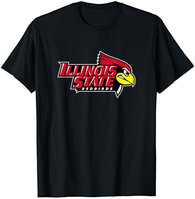 Illinois-I Állami Redbirds Ikon Hivatalosan Engedélyezett Póló
