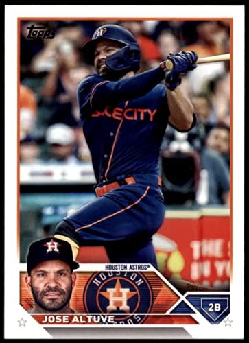 2023 Topps 222 Jose Altuve Houston Astros (Baseball Kártya) NM/MT Astros