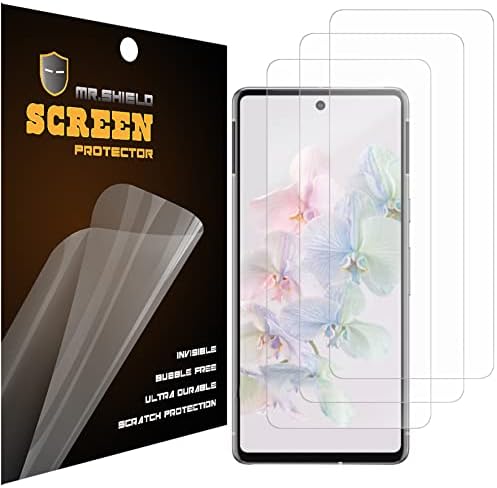 Mr Pajzs [3-Pack] Célja A Google Pixel 7a Premium Clear Screen Protector (PET Anyag)
