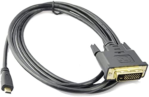 Seadream Micro HDMI Férfi-DVI(24+1) Férfi Kábel Fekete (3.3 Méter)