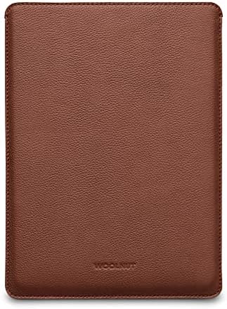 Woolnut Bőr Sleeve tok MacBook Pro 16 inch - Konyak Barna
