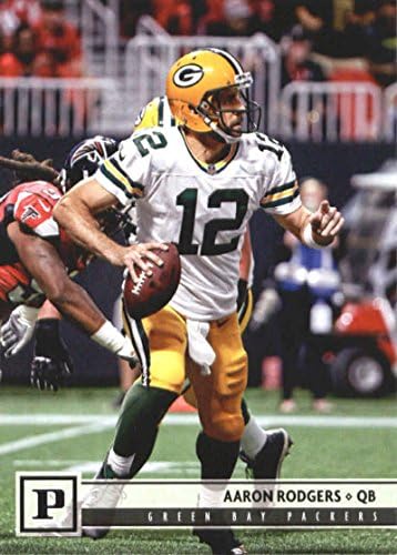2018 Panini NFL-Foci 106 Aaron Rodgers Green Bay Packers Hivatalos Kereskedési Kártya