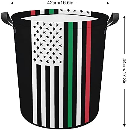 Amerikai Olaszország Zászló, Oxford Szövet, Szennyes Kosár fogantyúval Tároló Kosár a Játék Szervező Gyerek Szoba Óvoda Fürdőszoba Szennyestartó
