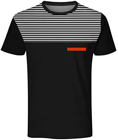 XXBR Férfi Rövid Ujjú póló V Nyakú, Nyári Szín Blokk Patchwork Slim Fit Sport Póló Maximum Atlétikai Edzés Tshirt