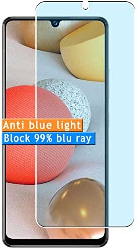 Vaxson 3-Pack Anti Kék Fény képernyővédő fólia, kompatibilis a Samsung Galaxy A42 5G TPU Film Védők Matrica [ Nem Edzett Üveg ]