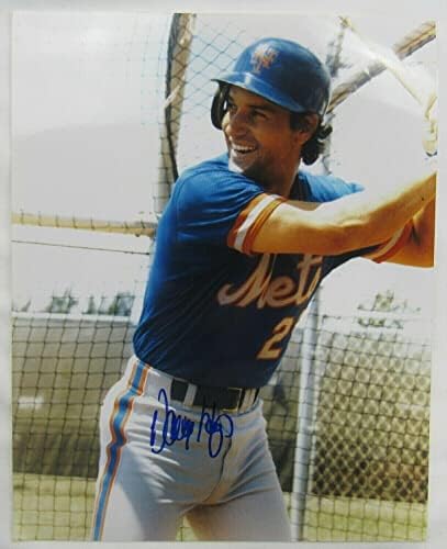 Danny Heep Aláírt Automatikus Aláírást 8x10-es Fénykép én Aláírt MLB Fotók