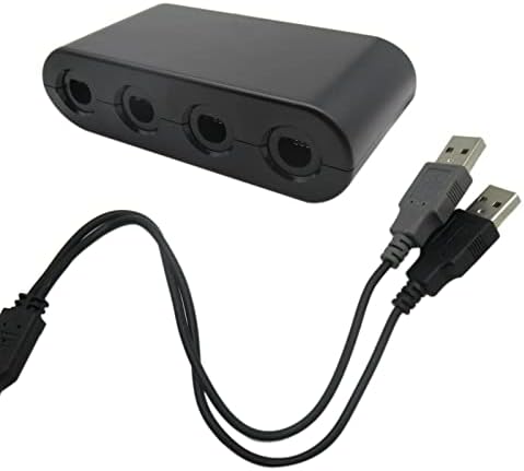4 port Vezérlő Adapter Plug and Play a Nintendo Gamecube Kapcsoló Wii U, PC USB Mac OS