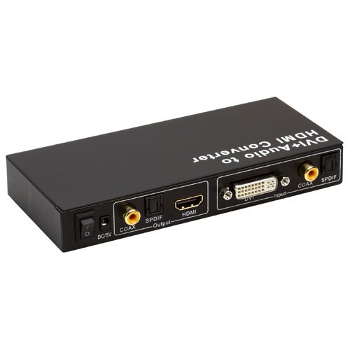 DVI & S/PDIF Digitális Koax/Optikai Toslink Audio HDMI Átalakító