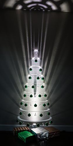 36-Csillár Kristály 36-üveggolyó Modern Akril, Karácsonyi Fele Fa LED Spotlámpa