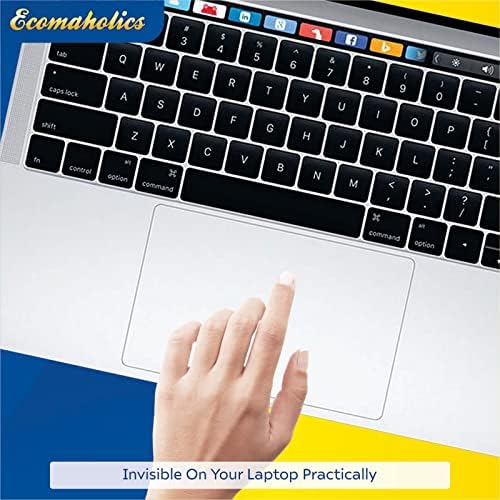 (2 Db) Ecomaholics Trackpad Védő HP ProBook 450 G8 15.6 Hüvelykes Laptop Touch Pad Fedél Átlátszó Matt Anti-Semmiből Anti-Víz Touchpad